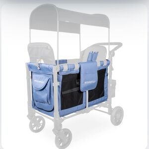 Wonderfold Wagon cover in Storm Blue